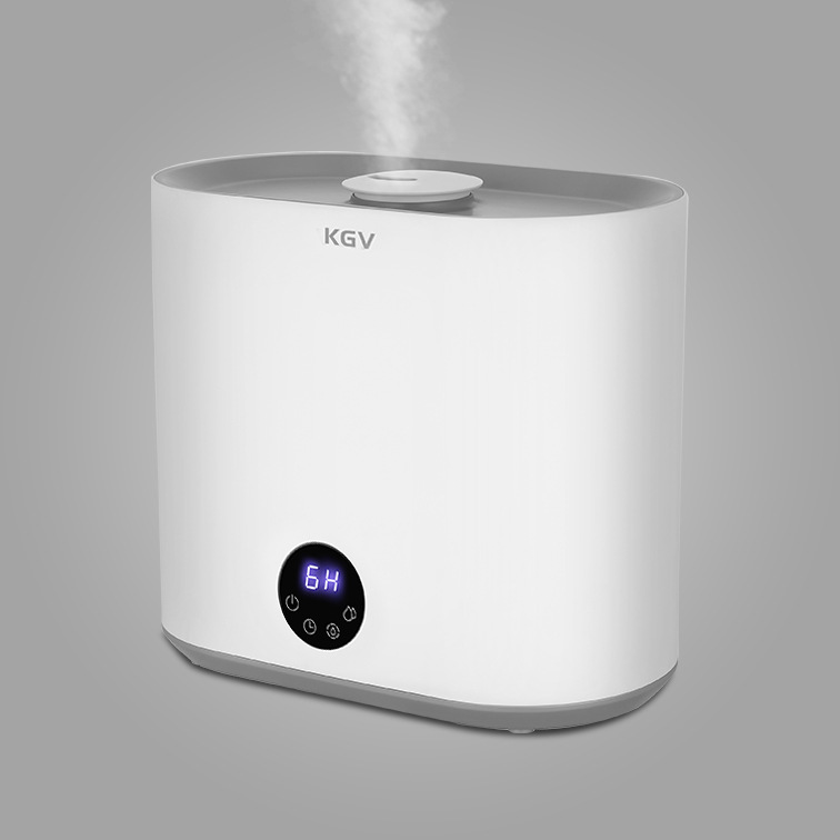 静音上加水5l大容量水箱加湿器ptc暖雾定时睡眠加湿器厂家批发采购