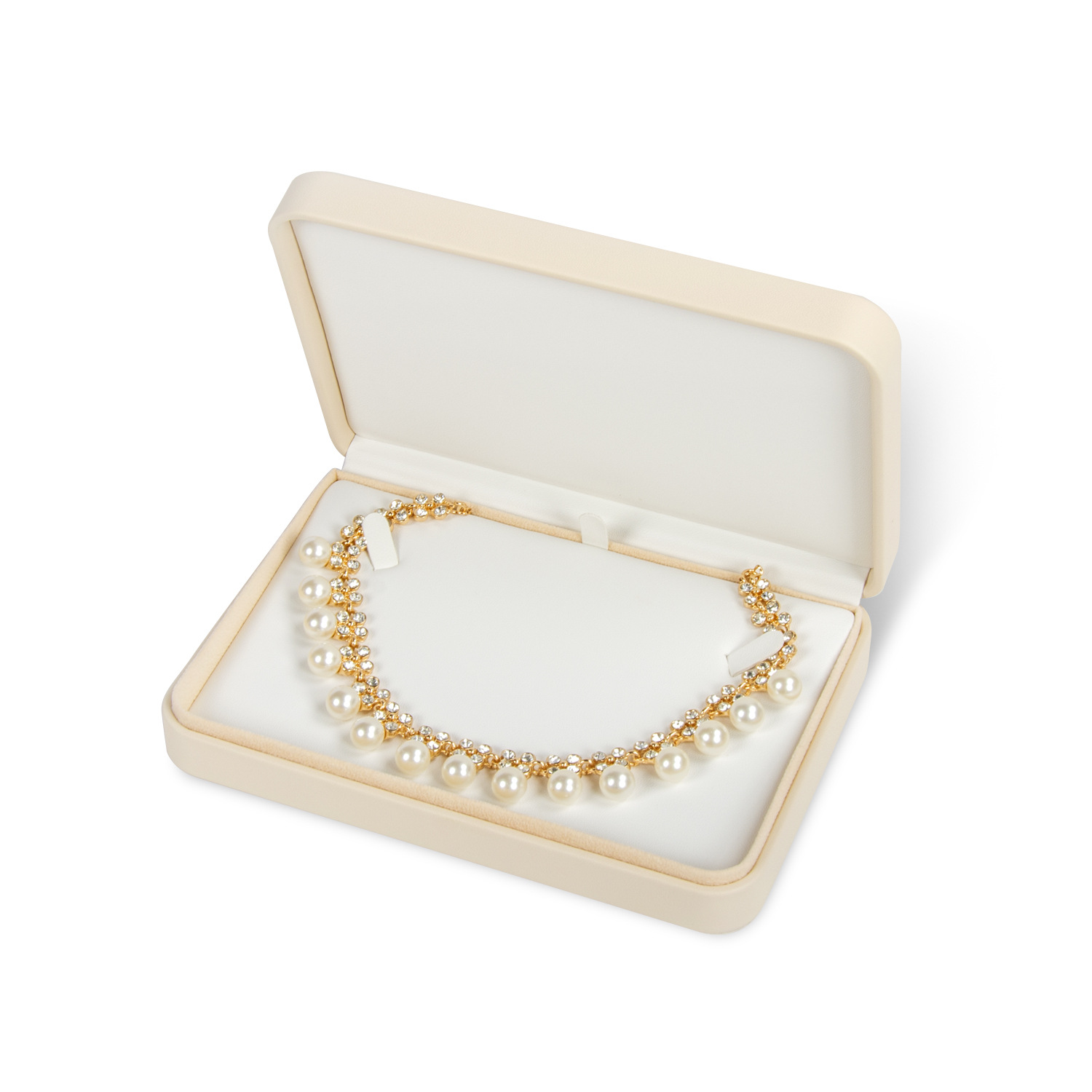 源头工厂设计订做高端饰品项链包装首饰盒大黄金钻石珍珠项链盒子