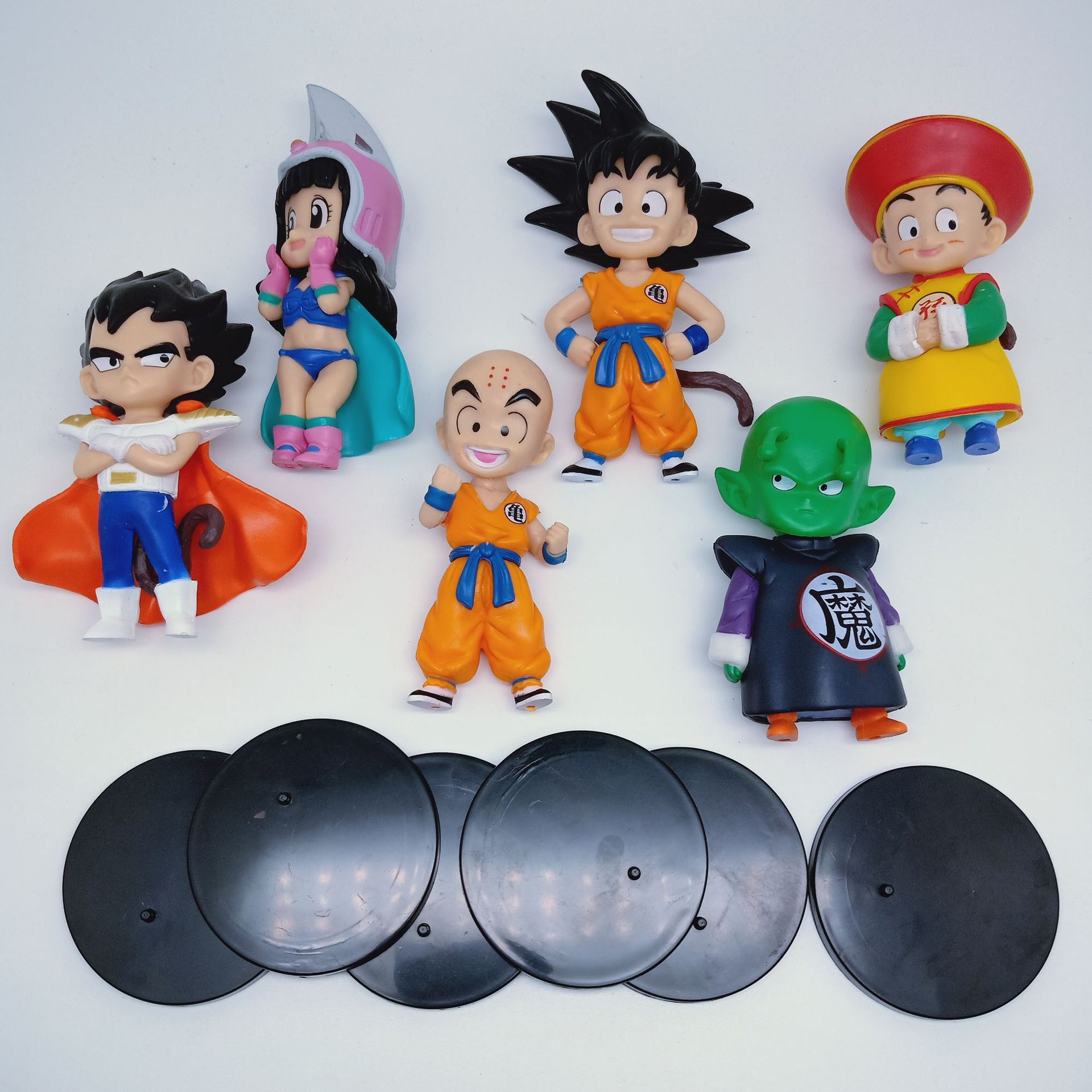 6款七龙珠 动漫卡通手办玩具 孙悟空 贝吉塔模型玩偶蛋糕装饰摆件