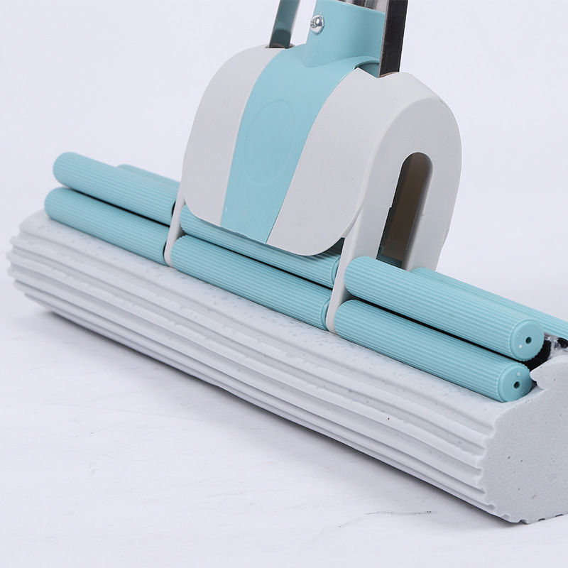 Sponge Mop Hand-Free Wash Cotton Head Mop Mop Household Indoor Durable New Squeeze Water Absorption 0678