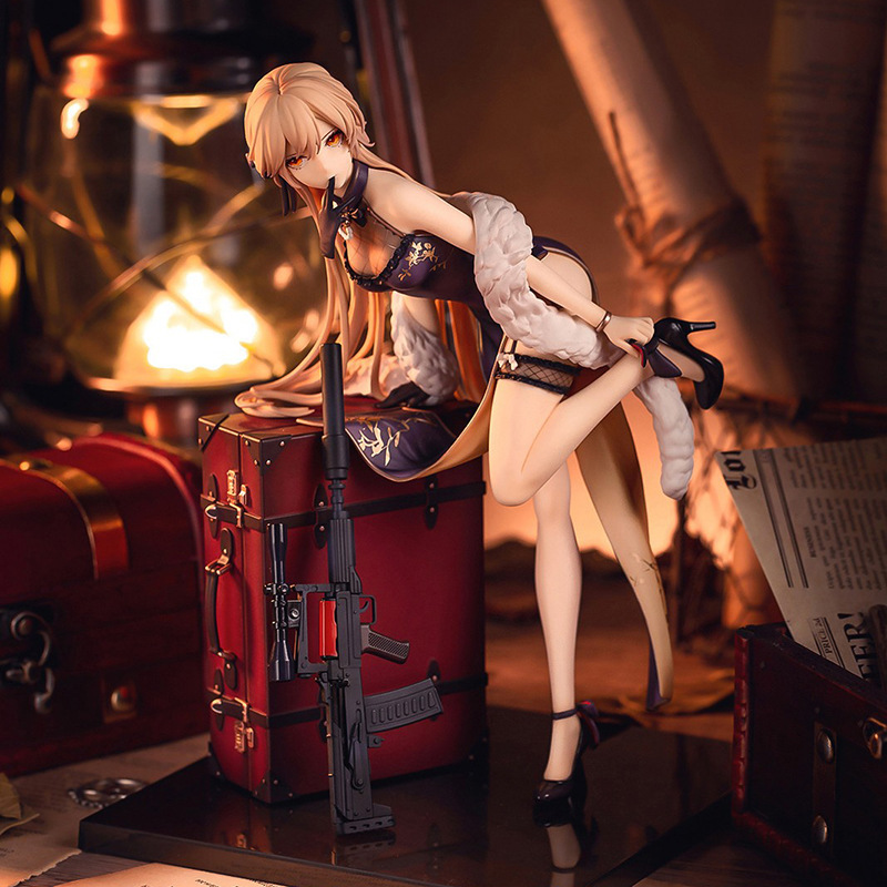 少女前线 ots-14 紫雨心 双头雕 美少女手办模型