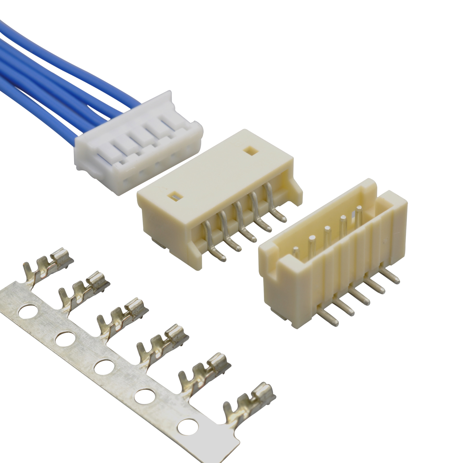 5连接器 平板电脑 wtb pcb连接器 线束端子 贴片接插件