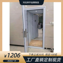 钢制联动门 防尾随不锈钢联动门 银行用二道门不锈钢加厚防盗门