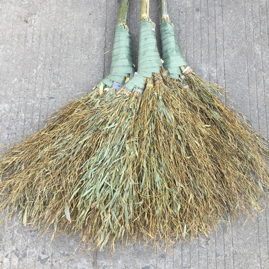 竹丝扫把大扫把环卫工人扫马路竹子扫帚大扫帚院子扫工厂大竹扫