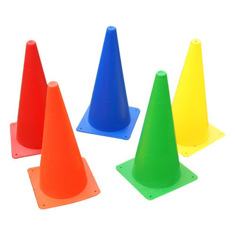 标志桶38cm障碍物筒雪糕筒标志物锥足球训练器材大量批发-阿里巴巴