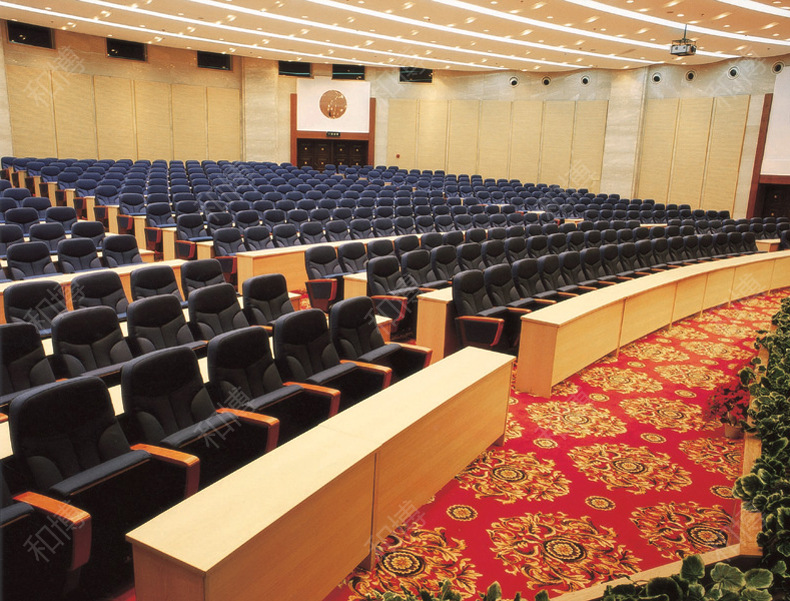 礼堂椅 报告厅排椅 大礼堂公共座椅 会议椅剧场联排座椅 会议排椅