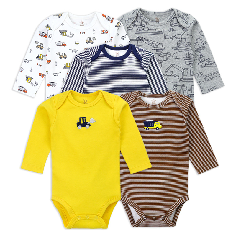 Processing Customized Jumpsuit Baby Foreign Trade Romper Baby Jumpsuit Cross-Border Spot Boys and Girls Onesie Climbing