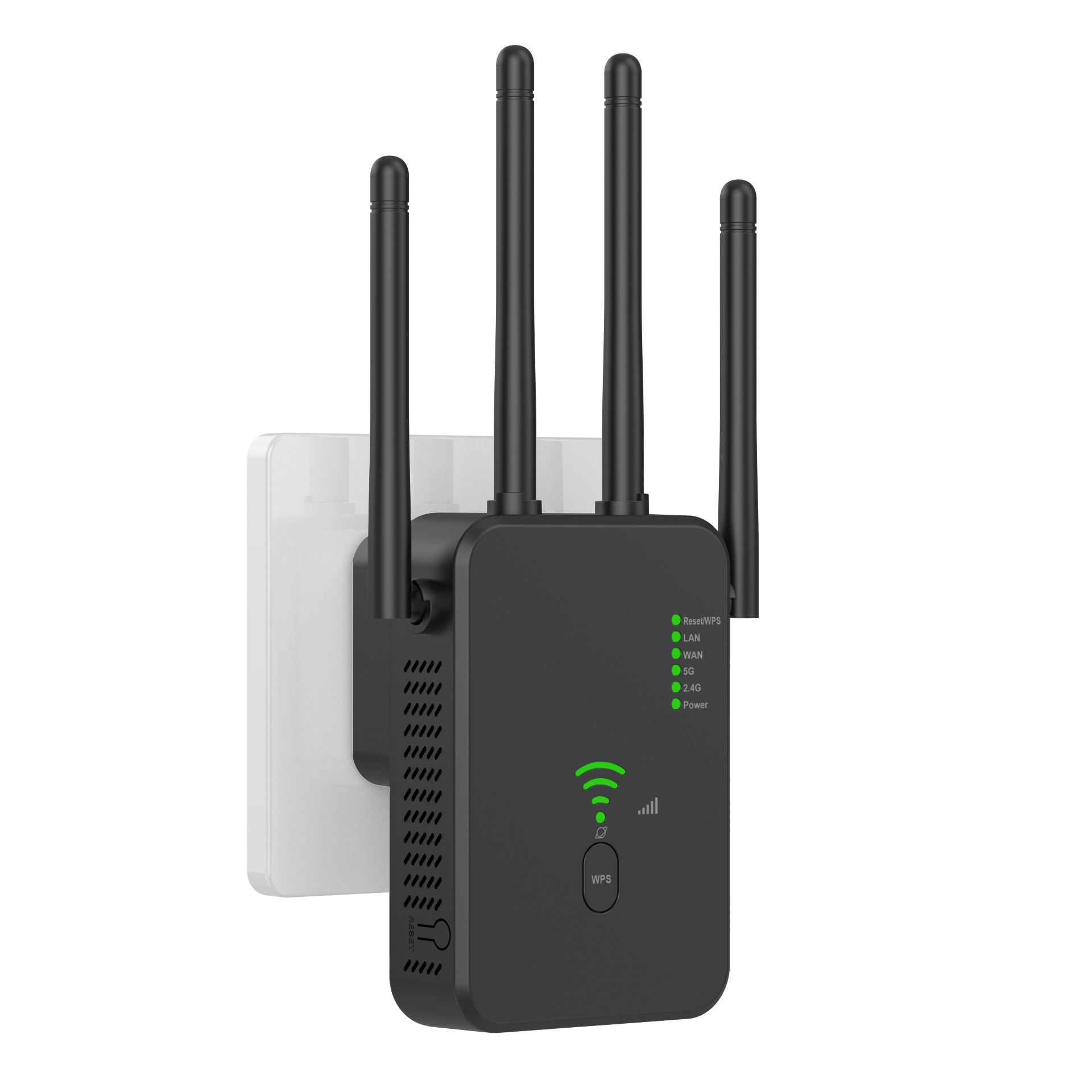 Wifi Relay Router Signal Wireless Amplifier Ac1200m Gigabit High Power 2.4G/British Standard 5G