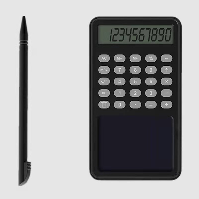 Calculator Handwriting Board LCD Display Writing Multifunctional Computer Office Graffiti Electronic Writing Drawing Board