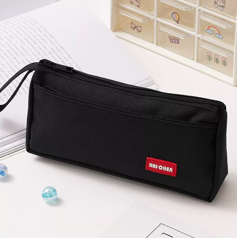 Good-looking Large Capacity Pencil Case Student Minimalist Stationery Case Multifunctional Waterproof Pencil Bag Junior High School Student Stationery Box