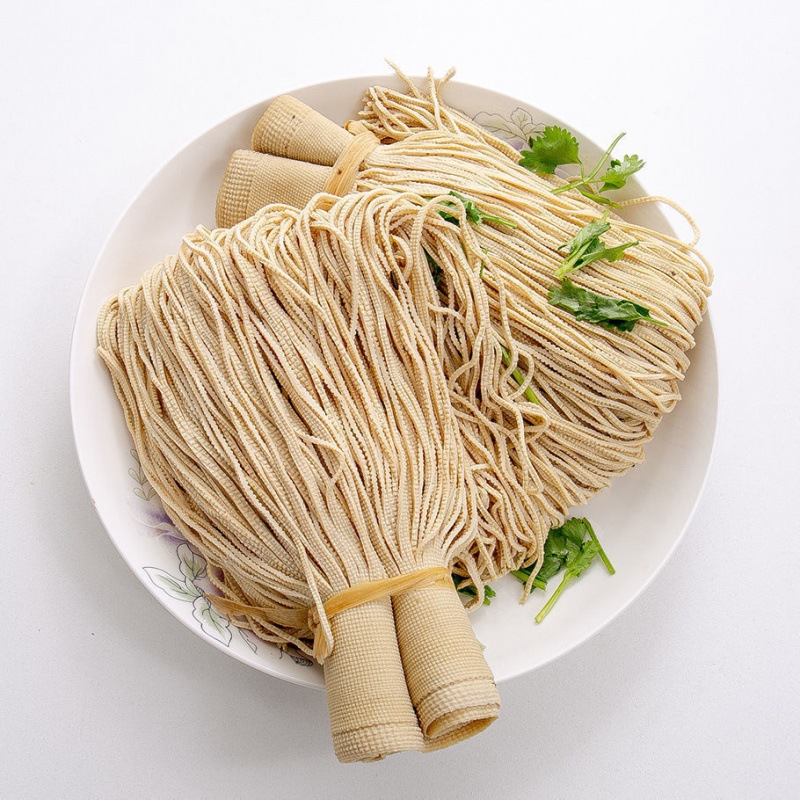 豆腐皮豆腐丝河北特产鲜工批发凉拌菜即食素菜豆制品批发