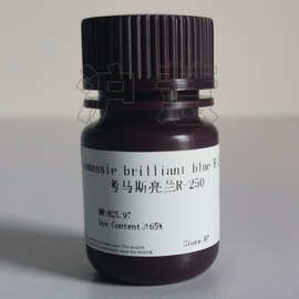 科研试剂 考马斯亮蓝r250/考马斯亮兰r250/蛋白测定试剂6104-59-2
