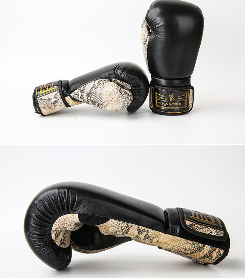 康瑞拳击手套成人拳套散打专业自由搏击训练泰拳蟒蛇mma男女ufc