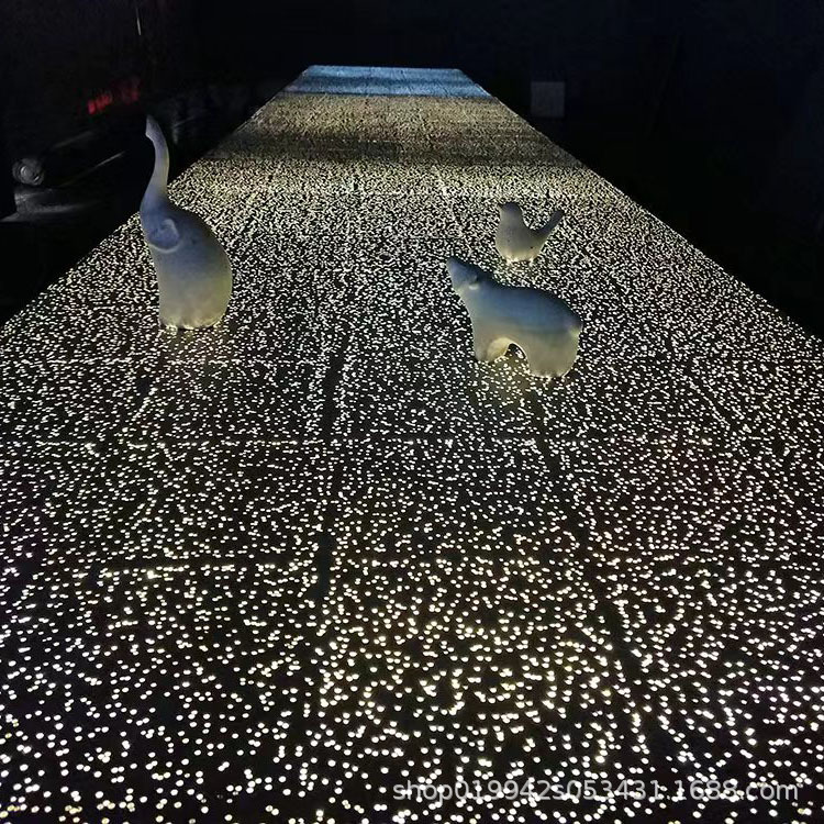 0成交48平方米透光板艺术透光板星空外墙挂板新型异型水泥预制发光石