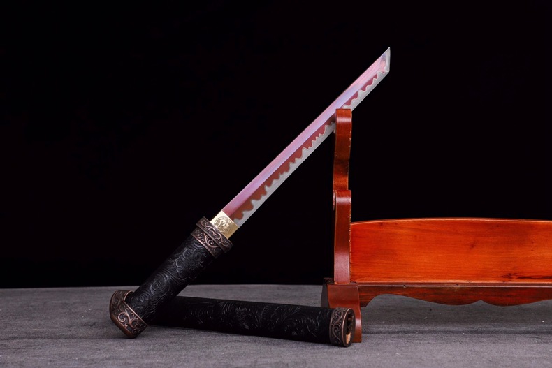 龙泉周匠刀剑宝剑传统工艺品收藏短刀唐横刀唐剑冷兵器批发未开刃