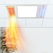 风暖浴霸排气扇一体机 取暖器卫生间集成吊顶led灯浴室暖风机批发