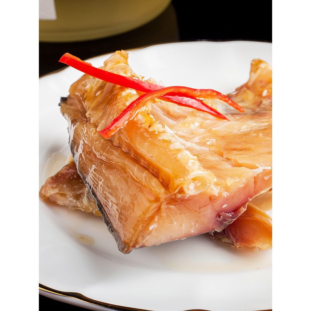 绍兴特产外婆家醉鱼干120g白马湖开袋即食鱼干鱼块中段酒店饭店
