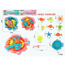 K2700461 鱼盆钓鱼套 儿童戏水玩具浴盆玩水玩具套装