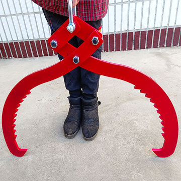 稹目圆木夹圆木头夹子吊树木材夹木器起重吊园木夹树夹木头-阿里巴巴