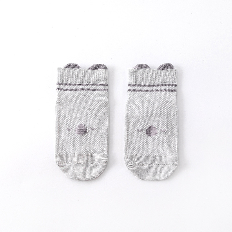23 Spring and Summer Baby Mesh Socks Thin Glue Dispensing Non-Slip Room Socks Baby Socks Class a Children's Socks