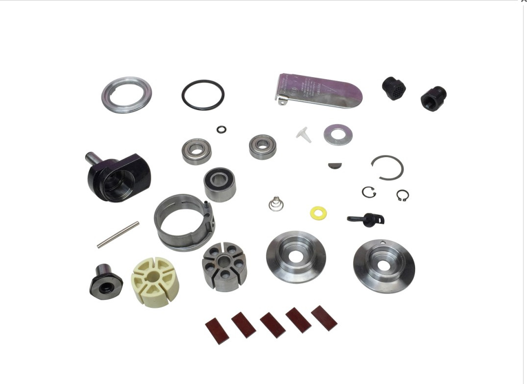 5寸抛光打蜡机 圆盘气动砂纸机霹雳马气磨机打磨机砂磨光机配件