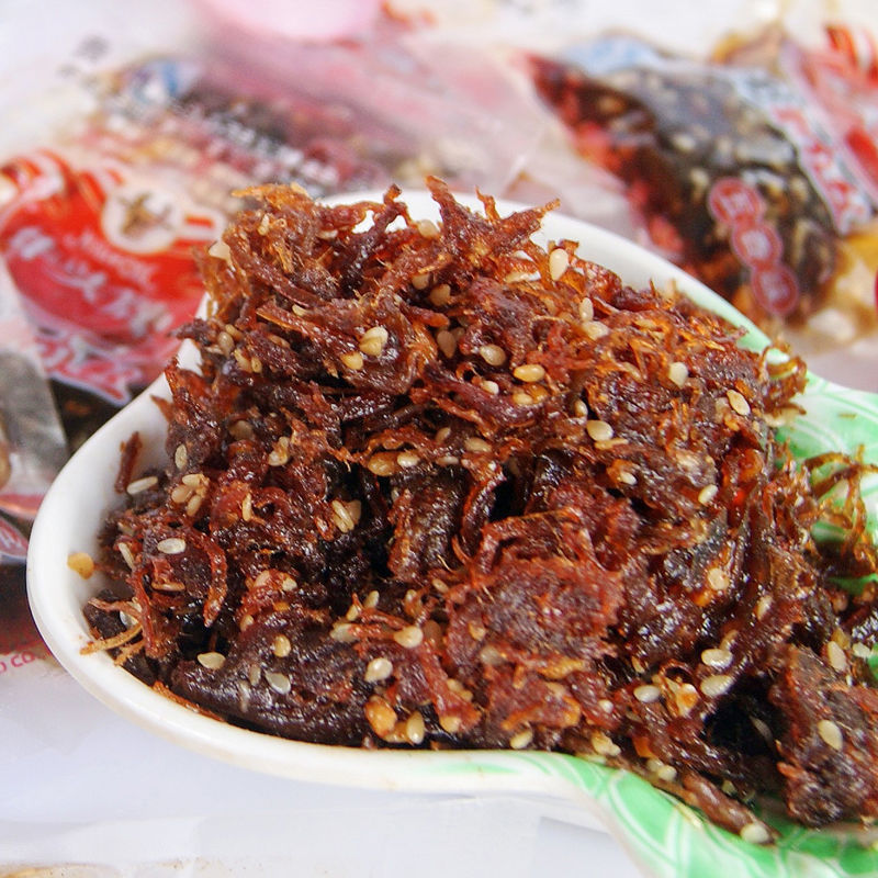 新货贵州特产牛头牌牛肉干灯影牛肉丝500克/250克零食牛肉类