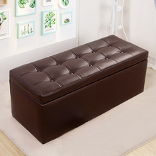 收纳凳子长方形储物凳可坐成人家用多功能小沙发收纳箱门口换鞋凳
