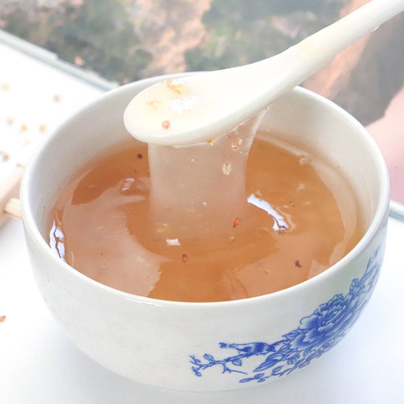 西湖藕粉100g/500克杭州特产桂花莲子藕粉羹手工冲饮代餐小早餐