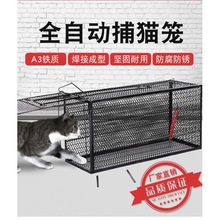 全自动捕猫笼人道救助捉猫笼超市抓猫笼新款抓猫器逮猫捕猫器