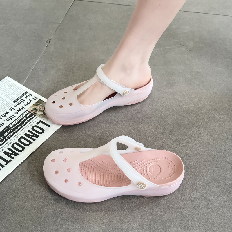 卡洛驰夏季新款新款夏季玛丽珍女士洞洞鞋凉鞋时尚女鞋【高质量】