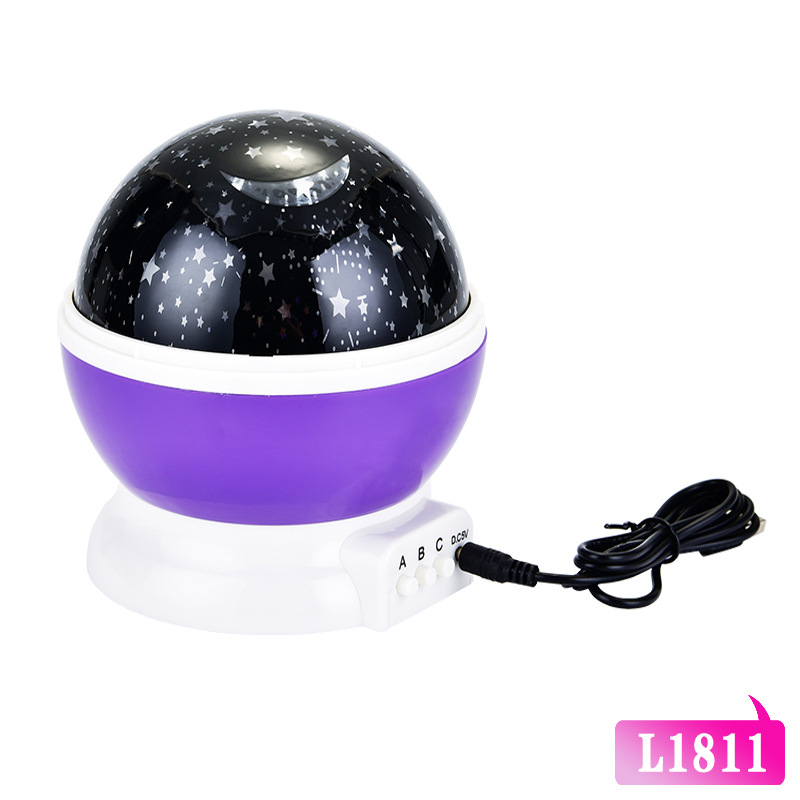 Chuangbo Dream Rotating Starry Sky Projection Lamp Starry Led Small Night Lamp Projection Lamp Gift