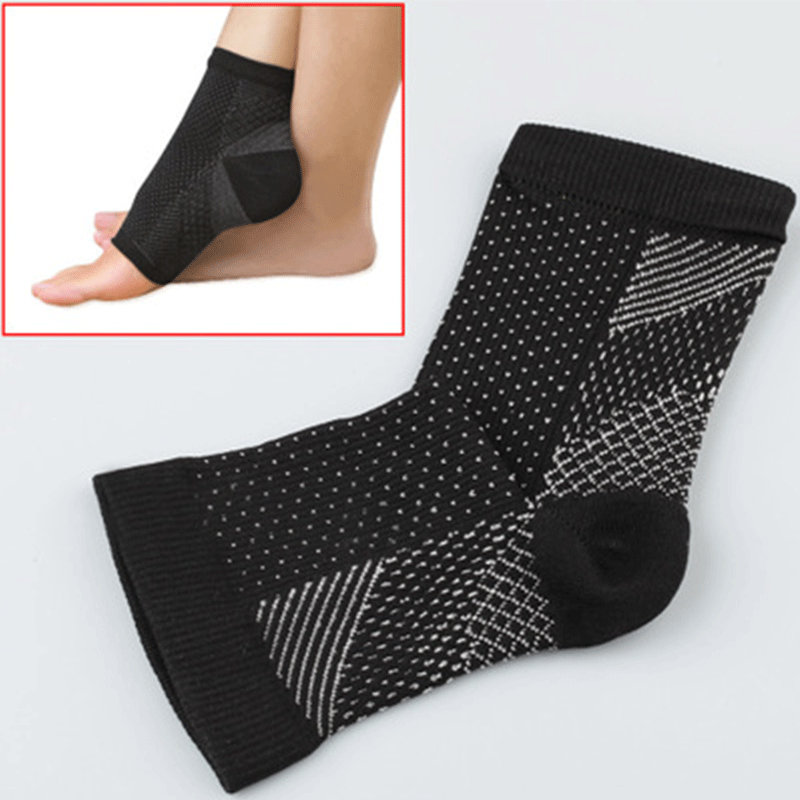 热销跨境tv产品运动护踝袜foot angel护脚腕压力袜弹力脚套-阿里巴巴