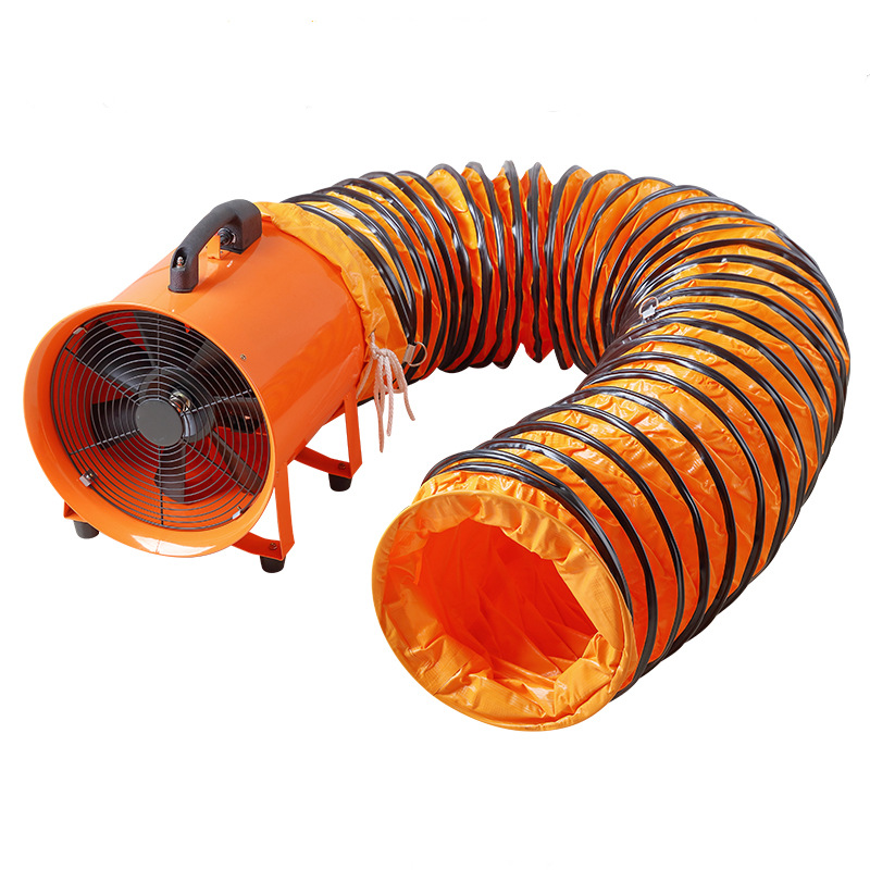 m12寸强风移动手提排风机厨房工业抽风机轴流风机手提风机鼓风机