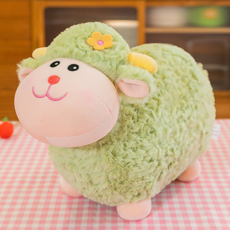 Adorkable Sheep Lamb Doll Soft Alpaca Plush Toy Children's Ragdoll Prize Claw Doll Ferrule Gift