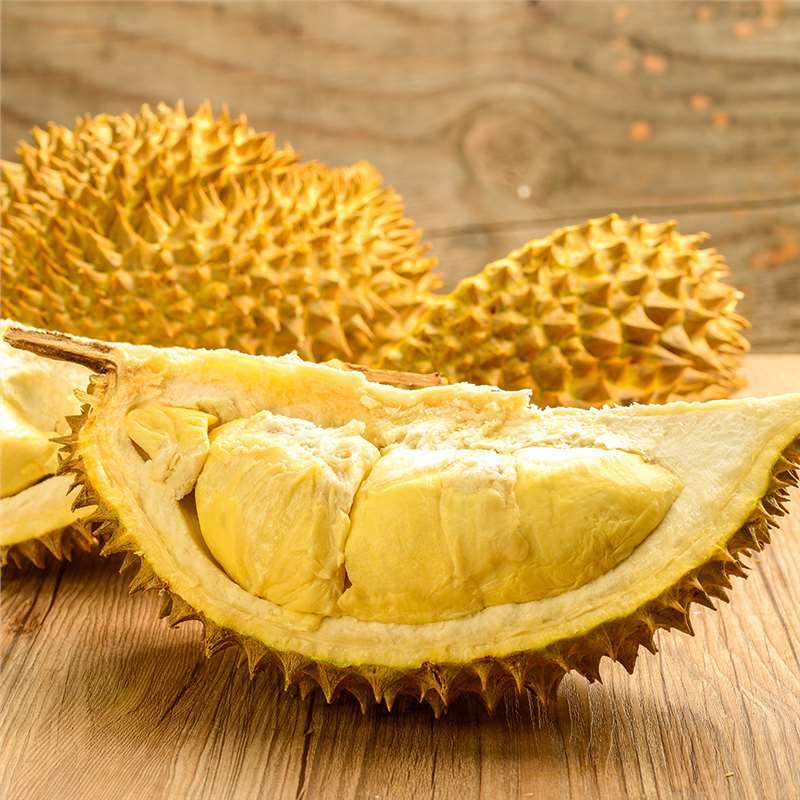 泰国金枕头榴莲带核果肉速冻进口水果树熟 老树榴莲300g/盒-阿里巴巴