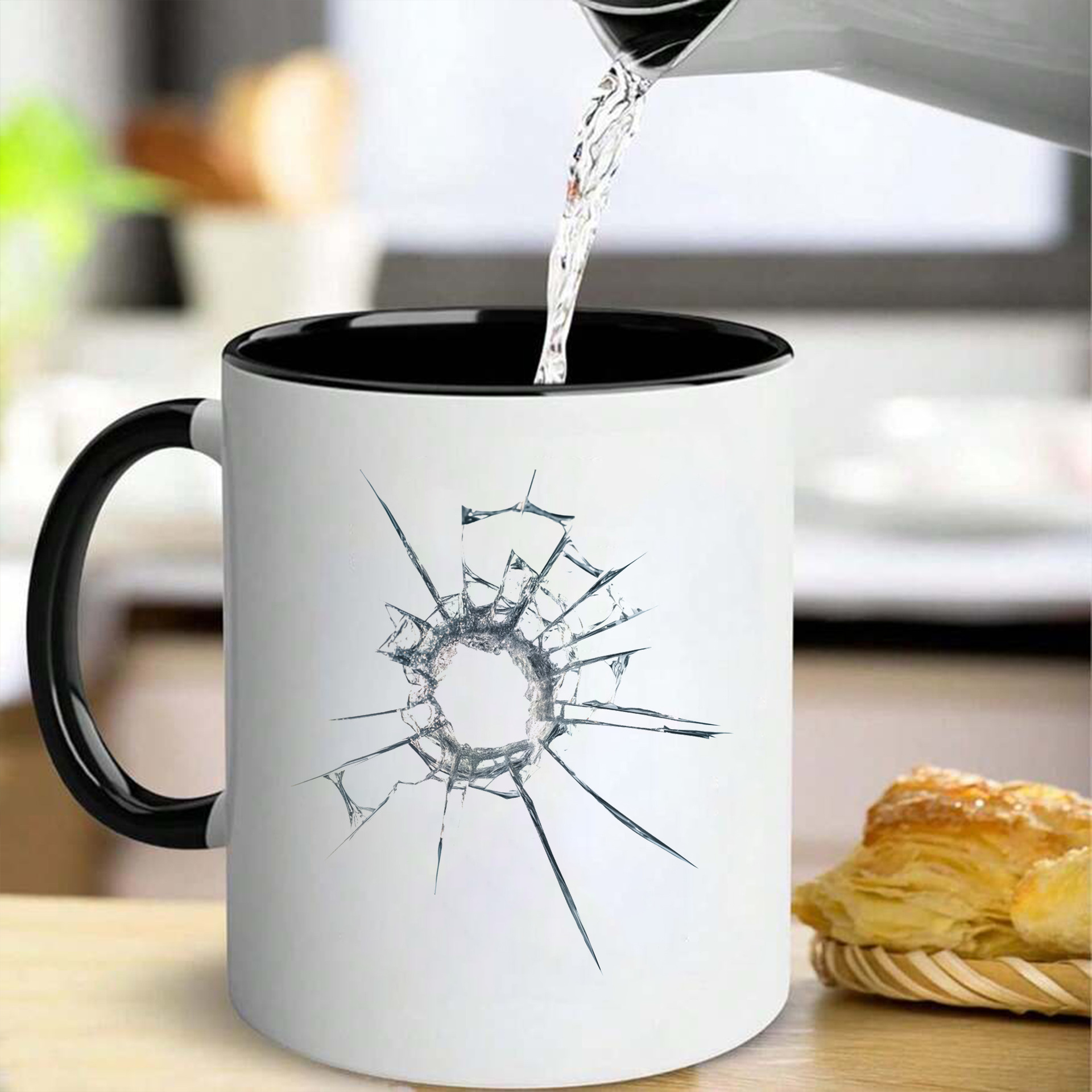 经典杯热转印马克杯陶瓷杯涂层杯热升华马克杯