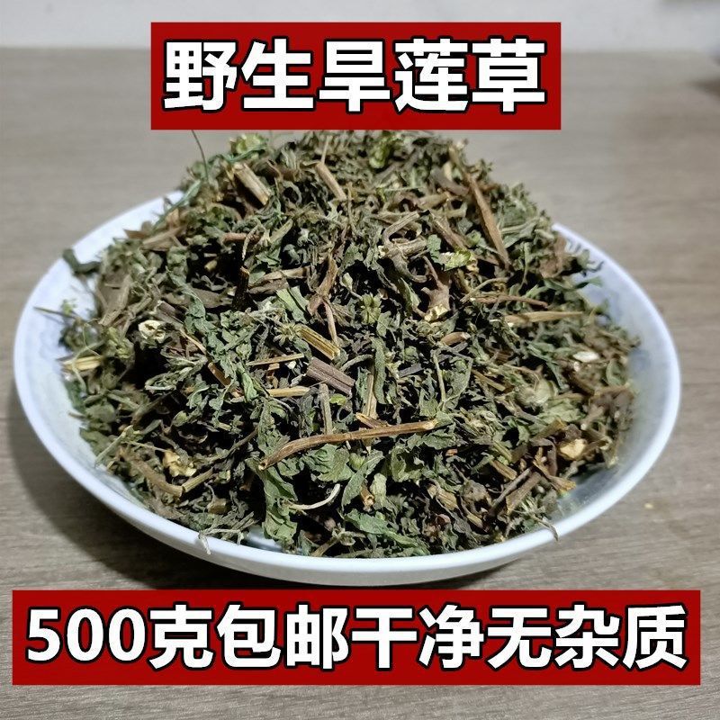 旱莲草500克包邮 新鲜 墨旱莲 可搭配女贞子-阿里巴巴