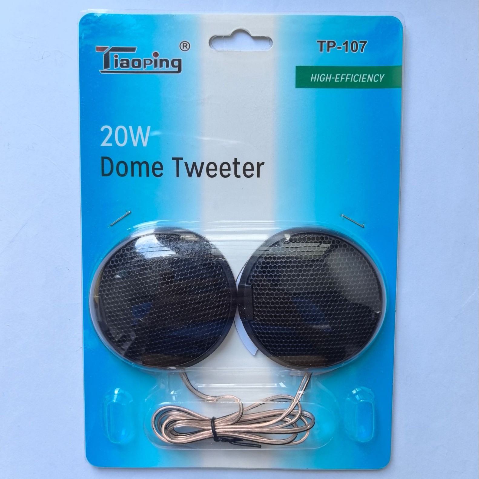 TP-107批发车载高音压电式扬声器高音头超高音质汽车音响20W 喇叭