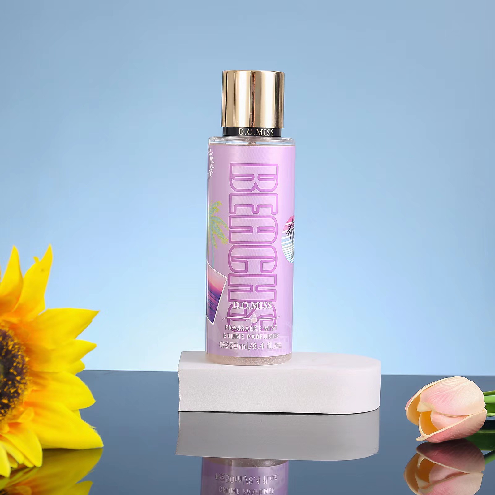 Foreign Trade Cross-Border Floral Flavor Almond Flavor Body Spray Lady 250ml Flower Extract Victoria Perfume P