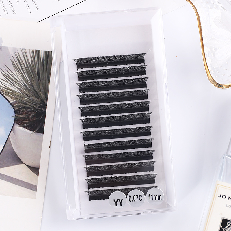 Shangxin Love Net Y-Shaped Eyelashes Super Soft Woven Soft Flowering Eyelash Planting Single Grafting Eyelash Curl