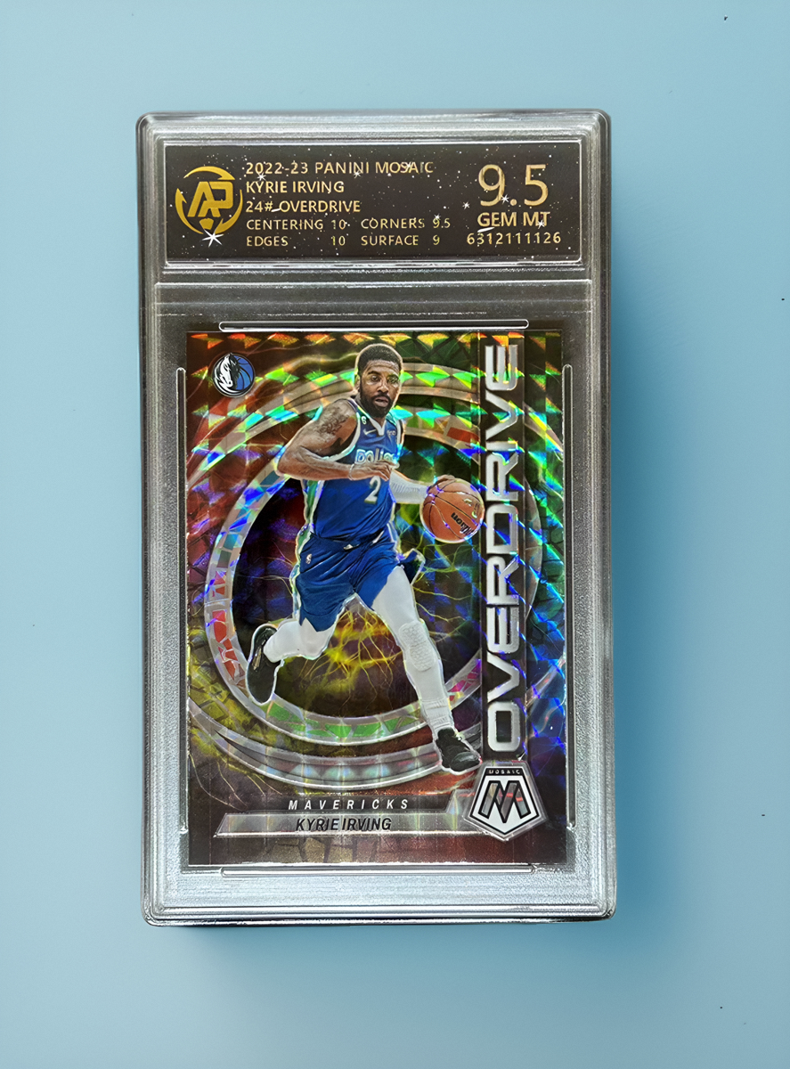 panini nba 欧文球星卡 评级卡 签名签字帕尼尼 男生礼物折射特卡