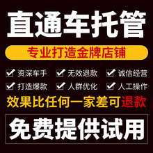 直通车托管 直通车优化豆腐块自然排名 钻展托管 人工直通车推广