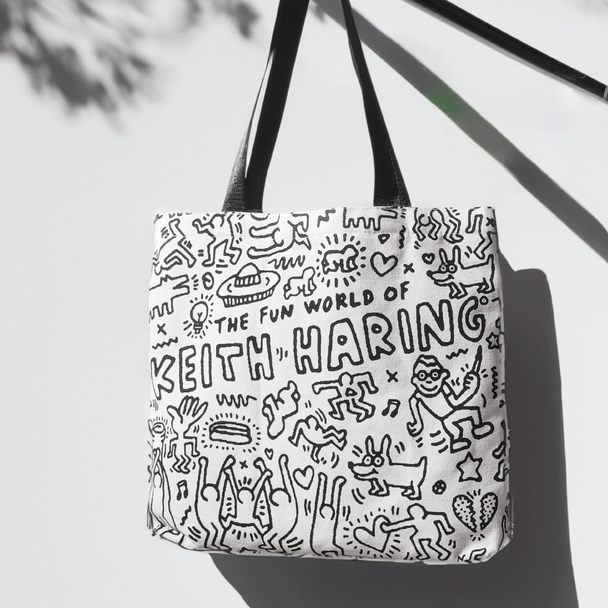 帆布包女手提袋大容量学生通勤外出单肩波普艺术街头个性休闲涂鸦