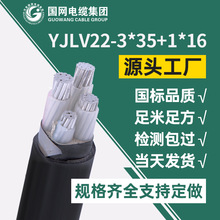 铝芯电缆3*35+1*16 YJLV22-3*35+1*16铝芯铠装低压电缆 厂家直销