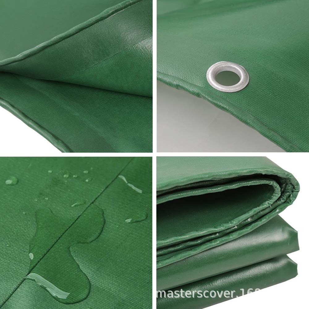 工厂定制加厚pvc涂塑篷布防雨防老化油布卡车建筑安全阻燃盖布