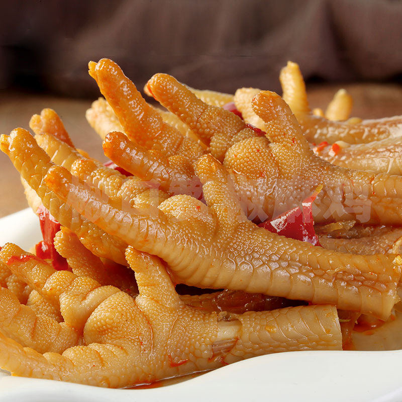 椒口赞椒麻土鸡爪138g/袋休闲小吃风味鸡爪