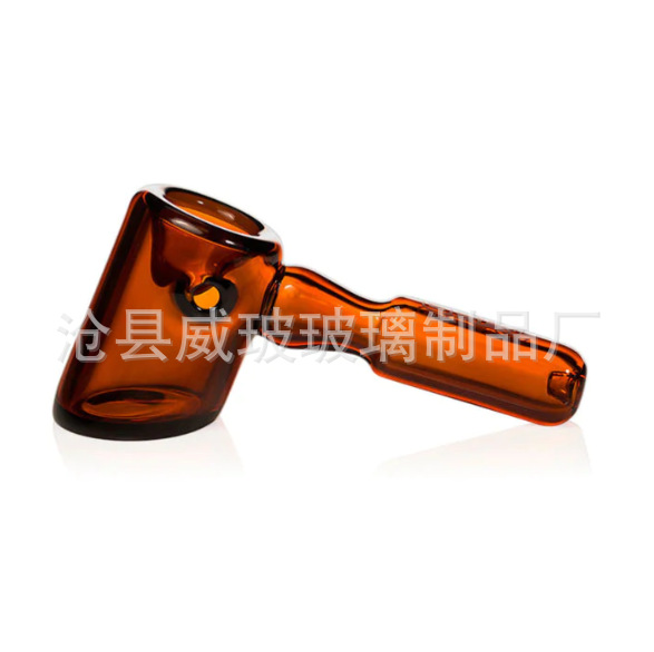 玻璃烟嘴玻璃烟斗配件 水烟袋烟斗烟具玻璃烟斗hand pipe跨境电商