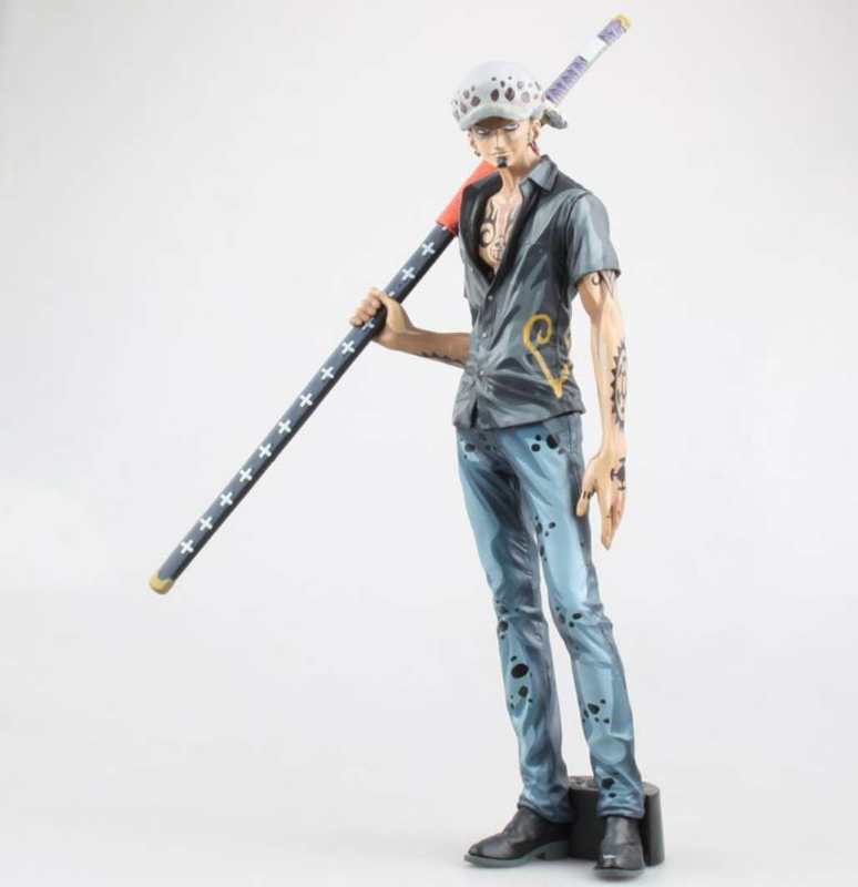 世峰社 海贼 pop 和之国 和服 罗 武士装 坐姿 模型 盒装 手办