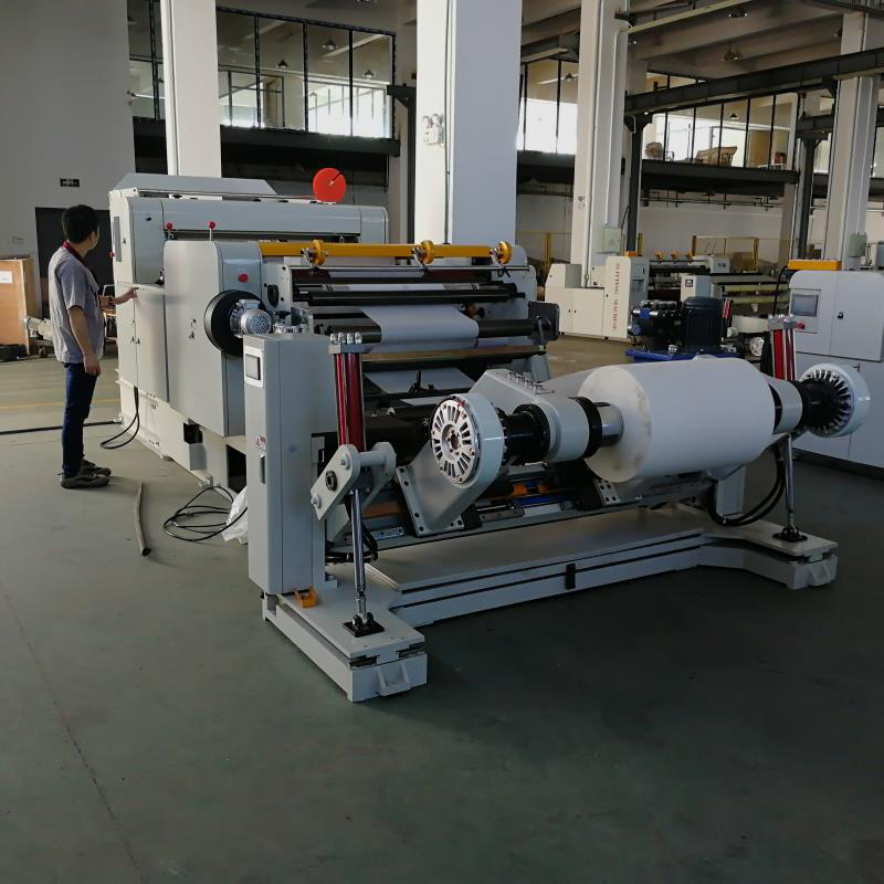 pet膜滚刀全自动横切机气泡膜塑料薄膜裁切机无纺布电脑分切机