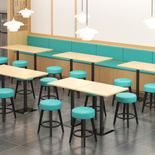 圆凳子家用餐桌凳可叠放快餐店小吃店凳子商用餐饮成人小板凳方凳